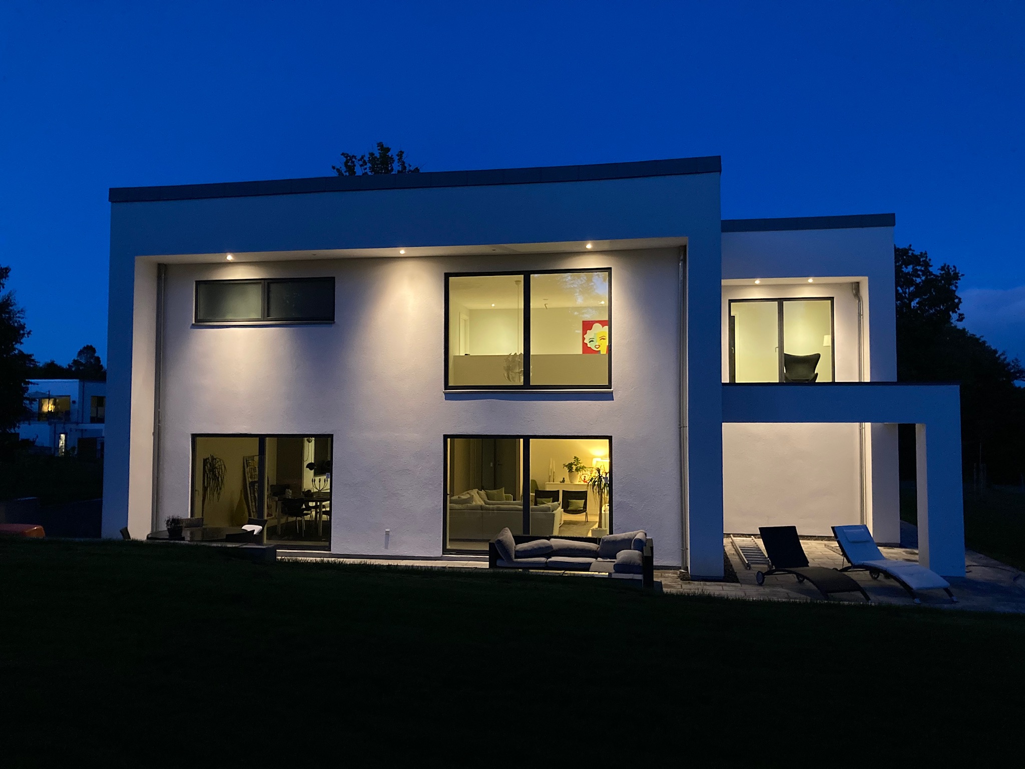 Moderne arkitekttegnet villa i to etager - Arkinaut Arkitekt- og byggerådgivning ApS 1