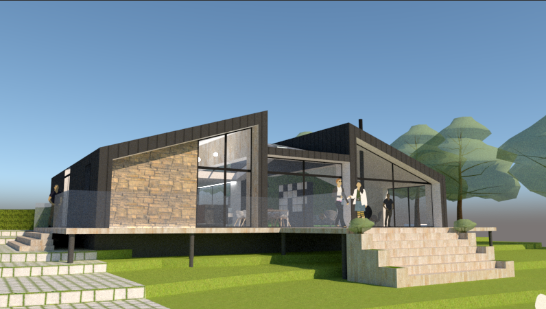 Moderne villa i utraditionel stil - Arkinaut Arkitekt- og byggerådgivning Aps (16)